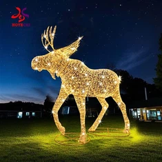 2025 3 m balandlikdagi 3d Light Light Light Light Light Light Light Rojdestvo ko'chasi bezaklari Gigantli bog'ich